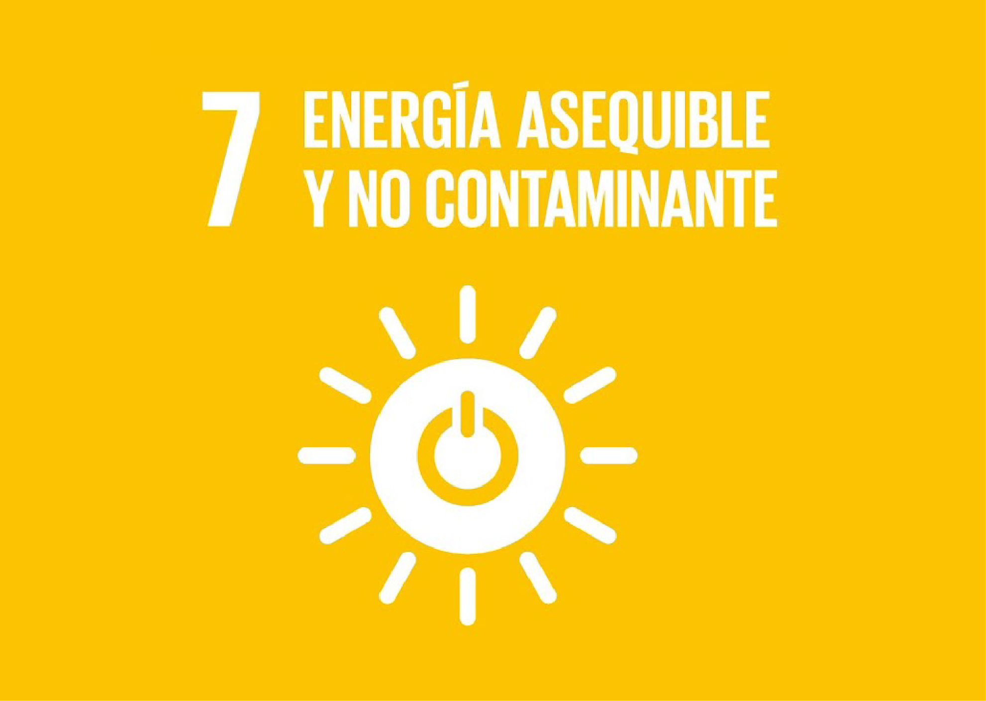 ODS 7 – Energia asequible y no contaminante